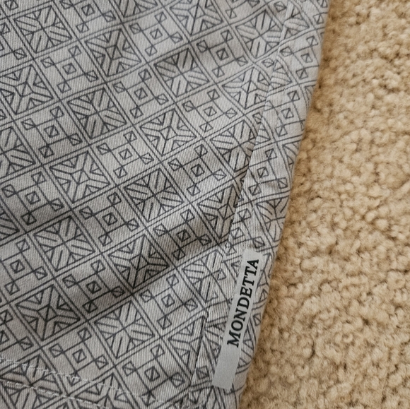 Mondetta Women's Size Large L Gray Patterned Shorts with Pockets - Picture 7 of 12